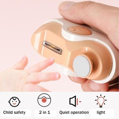 Coupe-ongles électrique 3 en 1 - Polissage automatique