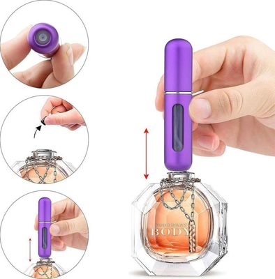 8ml Vaporisateur Vide de Sac Rechargeable, Atomiseur Parfum, Recharge Spray